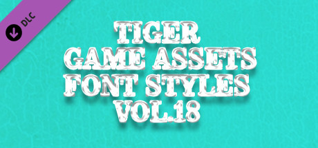 TIGER GAME ASSETS FONT STYLES VOL.18 cover art