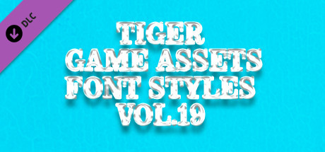 TIGER GAME ASSETS FONT STYLES VOL.19 cover art