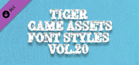 TIGER GAME ASSETS FONT STYLES VOL.20 cover art