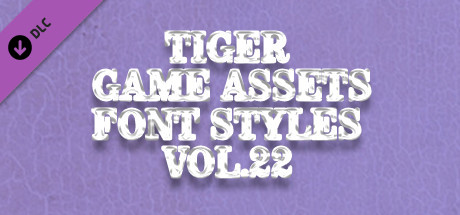 TIGER GAME ASSETS FONT STYLES VOL.22 cover art
