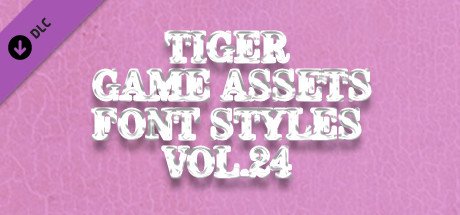 TIGER GAME ASSETS FONT STYLES VOL.24 cover art