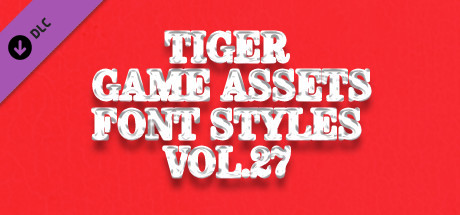 TIGER GAME ASSETS FONT STYLES VOL.27 cover art