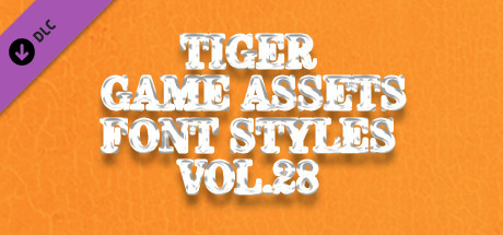 TIGER GAME ASSETS FONT STYLES VOL.28