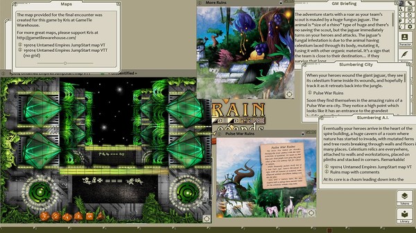 Скриншот из Fantasy Grounds - Untamed Empires JumpStart