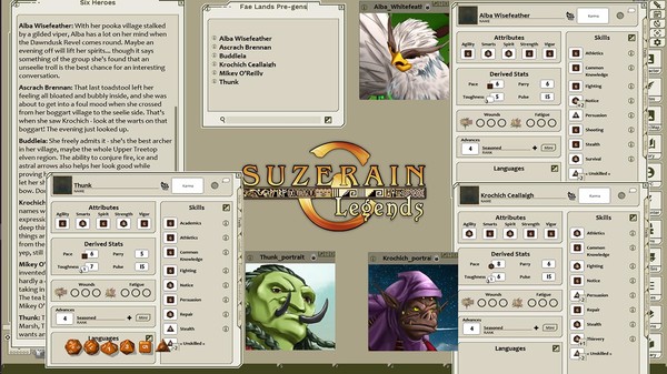 Скриншот из Fantasy Grounds - Fae Land JumpStart