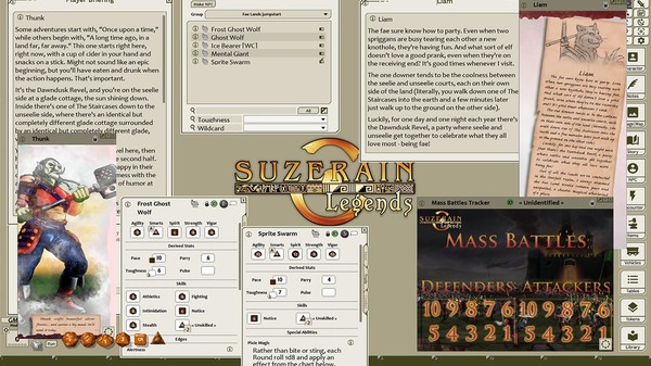 Скриншот из Fantasy Grounds - Fae Land JumpStart