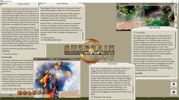 Скриншот из Fantasy Grounds - Fae Land JumpStart