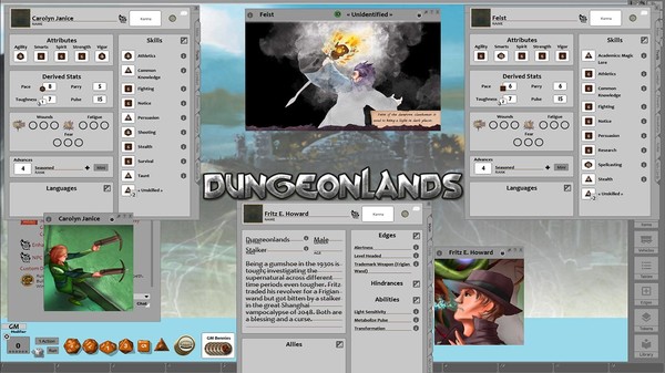 Скриншот из Fantasy Grounds - Dungeonlands JumpStart