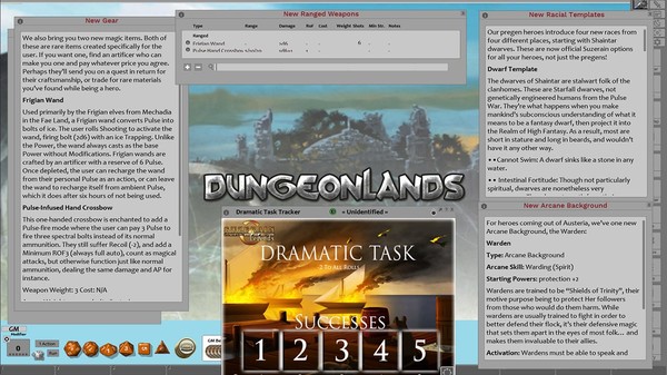 Скриншот из Fantasy Grounds - Dungeonlands JumpStart
