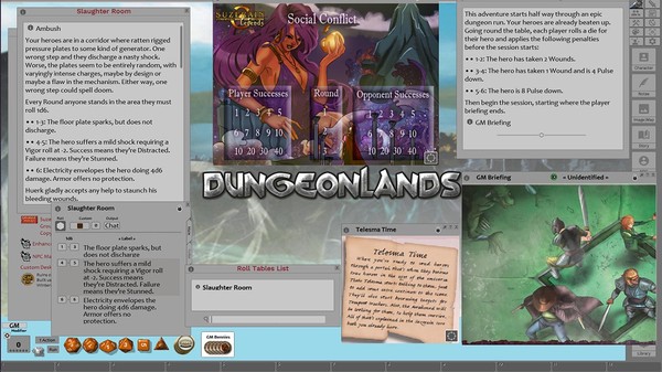 Скриншот из Fantasy Grounds - Dungeonlands JumpStart