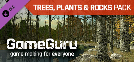 GameGuru - Trees, Plants & Rocks Pack