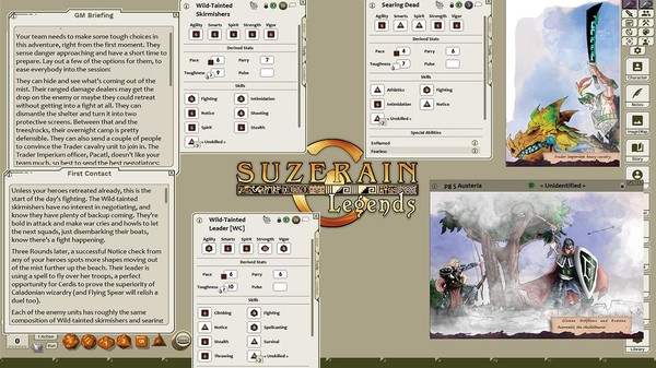 Скриншот из Fantasy Grounds - Austeria JumpStart