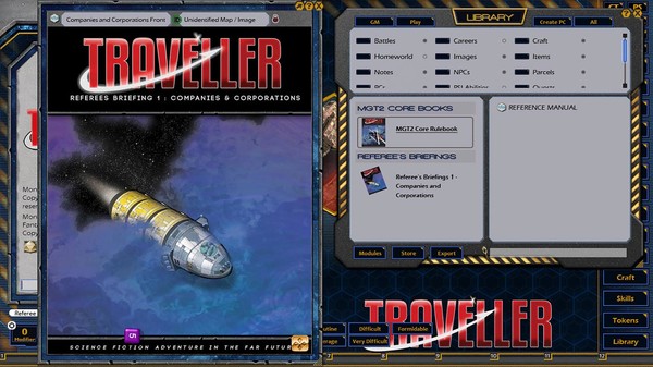 Скриншот из Fantasy Grounds - Referee's Briefing 1: Companies & Corporations