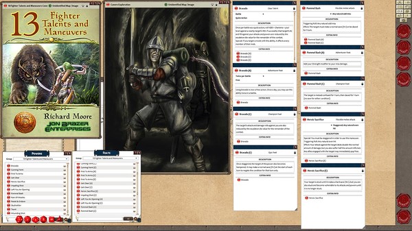 Скриншот из Fantasy Grounds - 13 Class Options Bundle