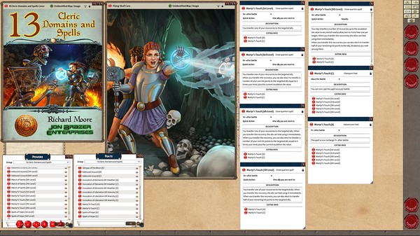 Скриншот из Fantasy Grounds - 13 Class Options Bundle