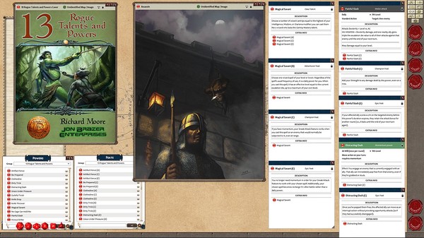 Скриншот из Fantasy Grounds - 13 Class Options Bundle