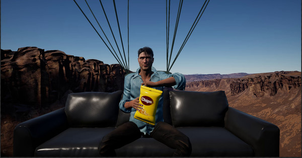 Скриншот из Flying Sofa Simulator