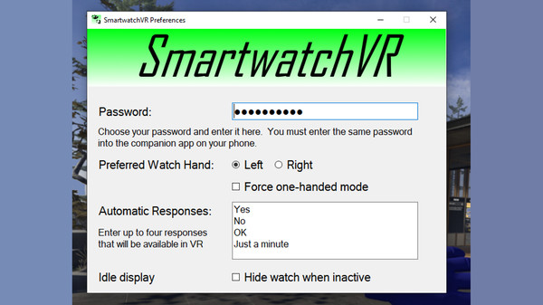 Скриншот из SmartwatchVR