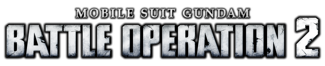 MOBILE SUIT GUNDAM BATTLE OPERATION 2 Logo