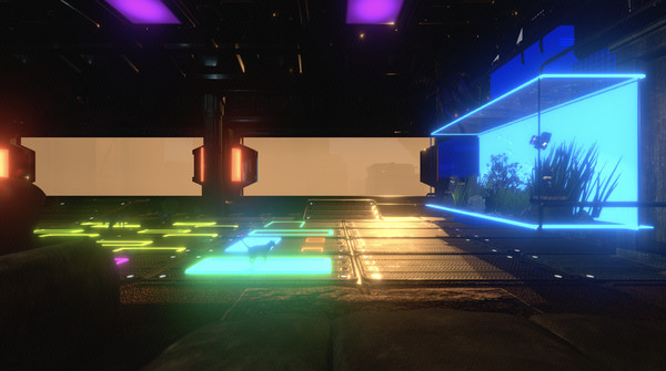 Neon Cyborg Cat Club game for Linux 1