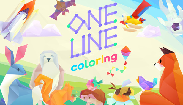 https://store.steampowered.com/app/1367420/One_Line_Coloring/