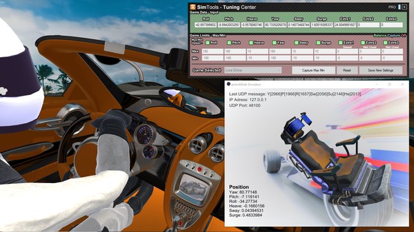 Скриншот из animARide 6DOF emulator