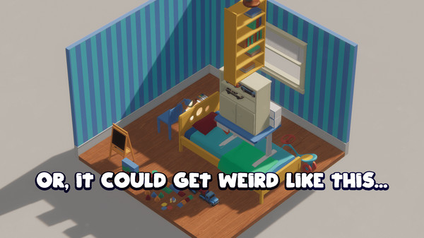 Скриншот из Messy Room Simulator