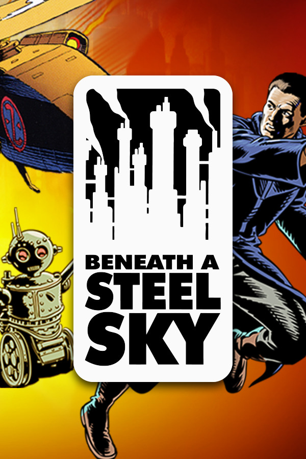 Steam portrait for Beneath a Steel Sky (1994).