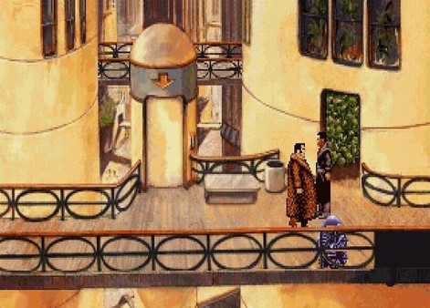 Скриншот из Beneath a Steel Sky (1994) Скриншот из Beneath a Steel Sky (1994)