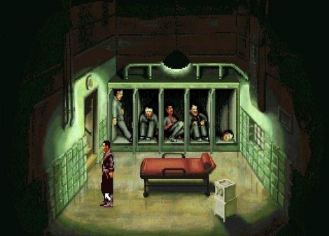 Скриншот из Beneath a Steel Sky (1994) Скриншот из Beneath a Steel Sky (1994)