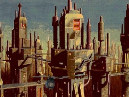 Скриншот из Beneath a Steel Sky (1994) Скриншот из Beneath a Steel Sky (1994)