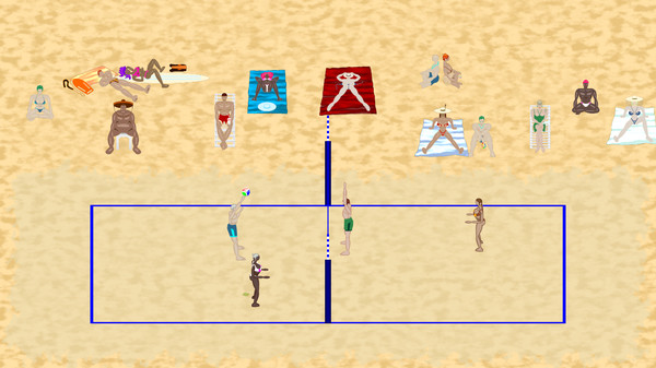 Скриншот из Beach Volleyball Competition