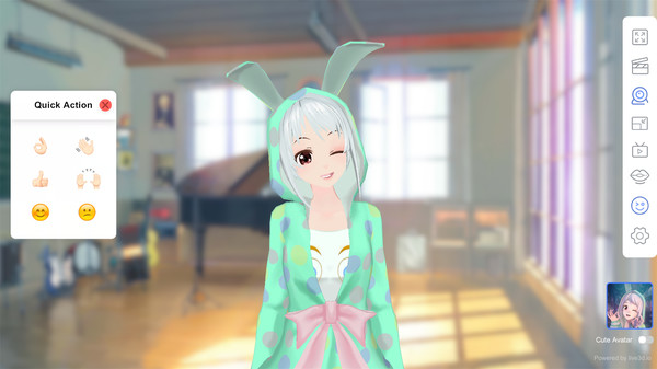 Скриншот из VTuber Maker