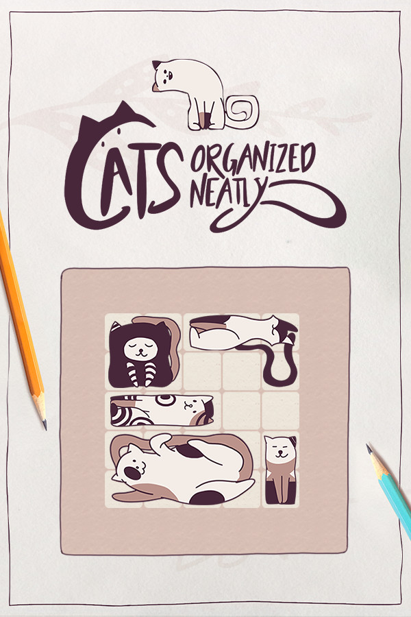 Cats Organized Neatly for steam