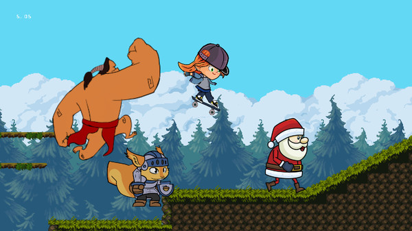 Скриншот из Wacky Cartoon Racers