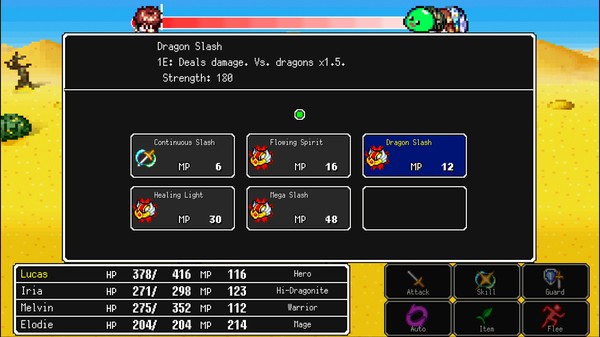 Скриншот из Dragon Lapis