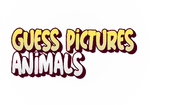 Guess Pictures - Animals Logo