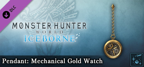 Monster Hunter World: Iceborne - Pendant: Mechanical Gold Watch