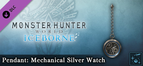 Monster Hunter World: Iceborne - Pendant: Mechanical Silver Watch
