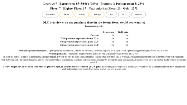 Скриншот из Premium experience bonus