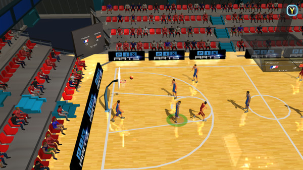 Olympic Basketball game for Linux 1