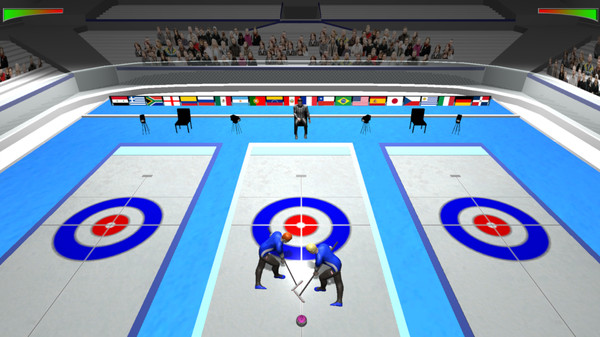 Curling On Line game for Linux 1
