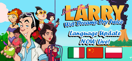 Leisure Suit Larry - Wet Dreams Dry Twice cover