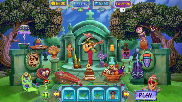 Скриншот из Day of the Dead: Solitaire Collection