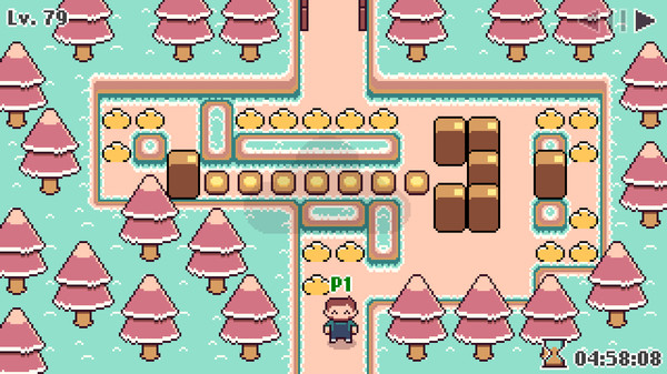 Скриншот из Super Box Land Demake