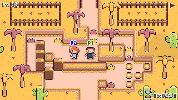 Скриншот из Super Box Land Demake