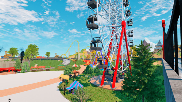 Скриншот из Orlando Theme Park VR - Roller Coaster and Rides