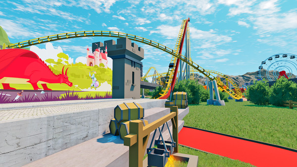 Скриншот из Orlando Theme Park VR - Roller Coaster and Rides