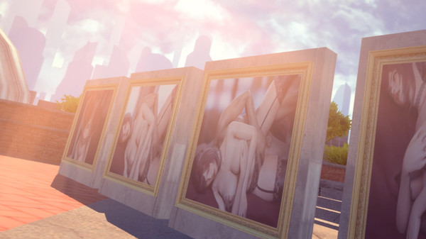 скриншот VR City Exhibition - Hot Fantasy Girls 3