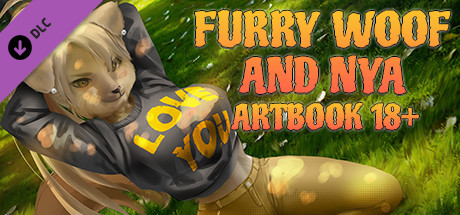 Furry Woof and Nya - Artbook 18+ cover art